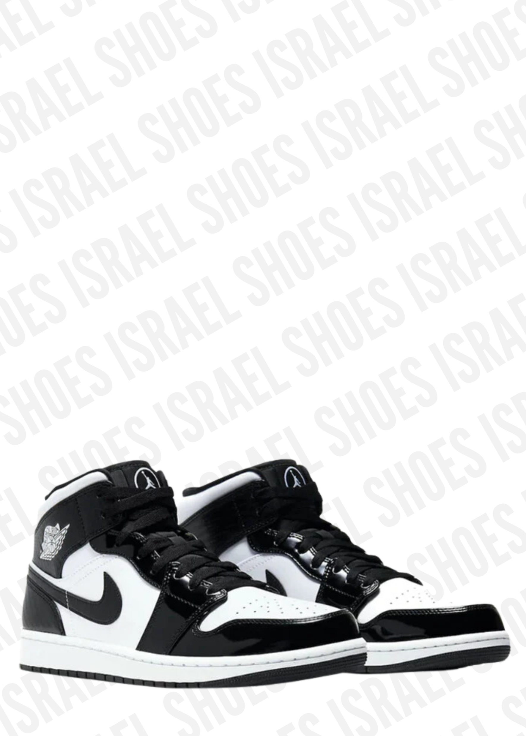 Air Jordan 1 Mid "Black And White" Panda Carbon Fiber