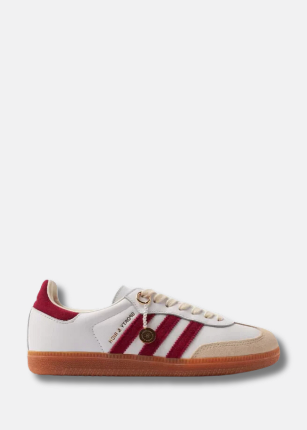 SAMBA OG SPORTY & RICH WHITE CORE BURGUNDY