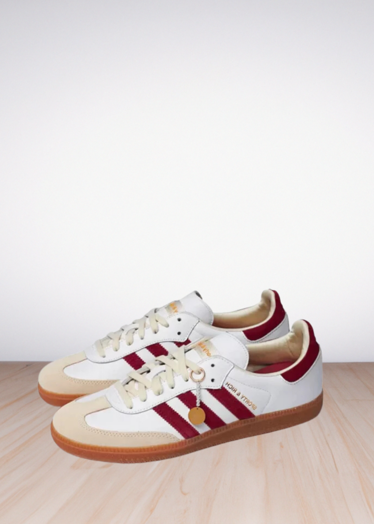 SAMBA OG SPORTY & RICH WHITE CORE BURGUNDY