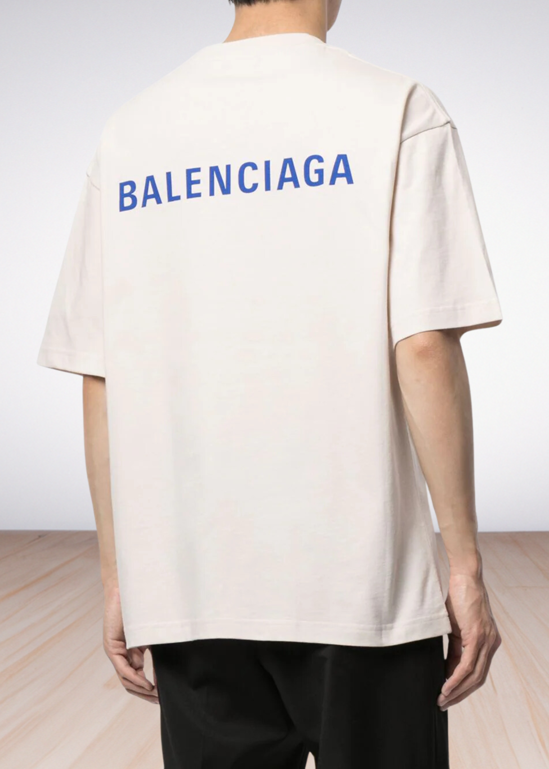Logo Print oversized t shirt Fit