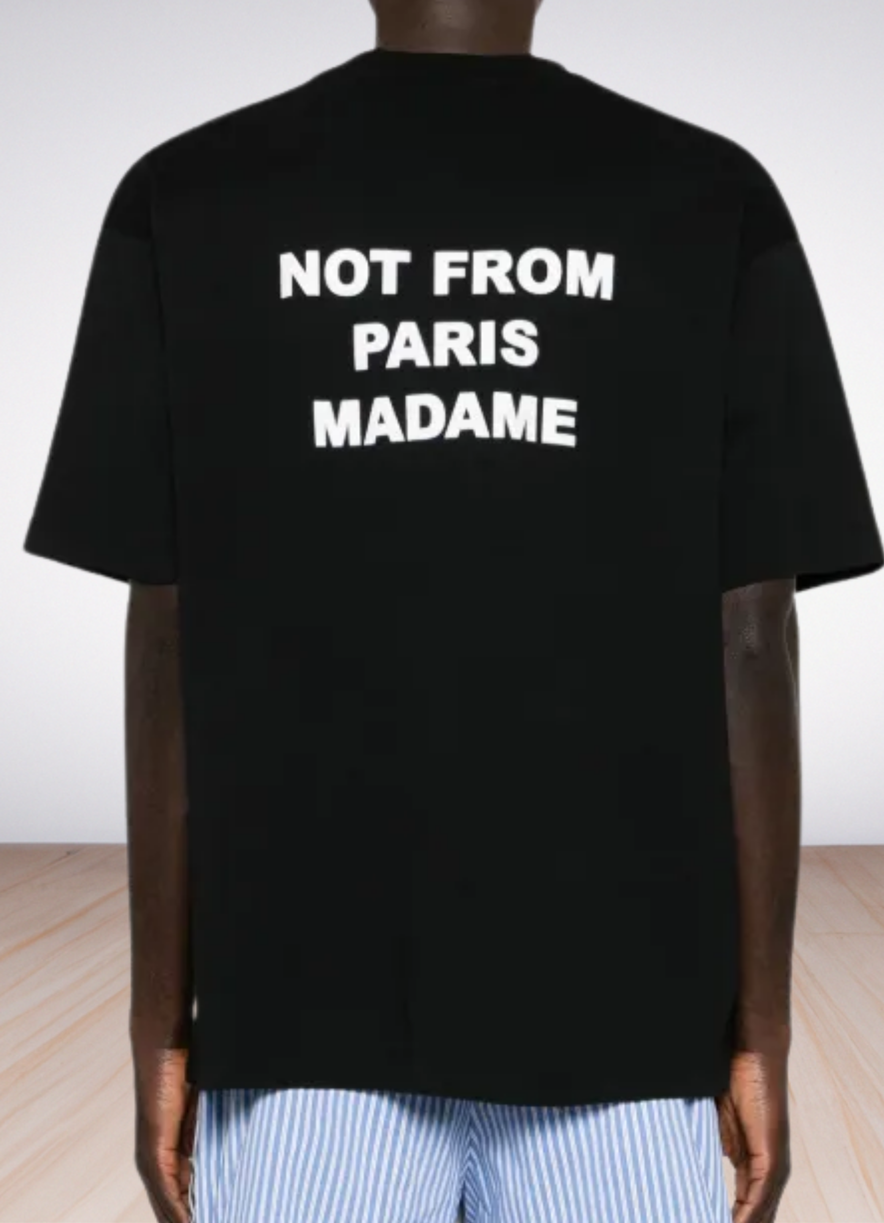 Le slogan-print T-shirt