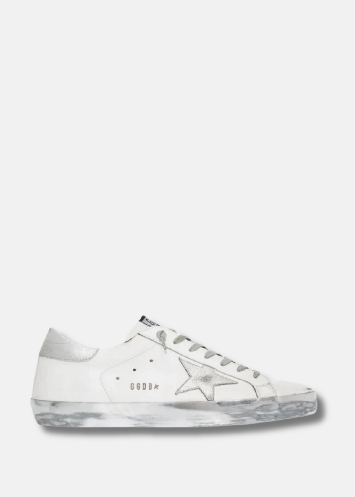 Golden Goose Super-Star metallic-effect low-top sneakers