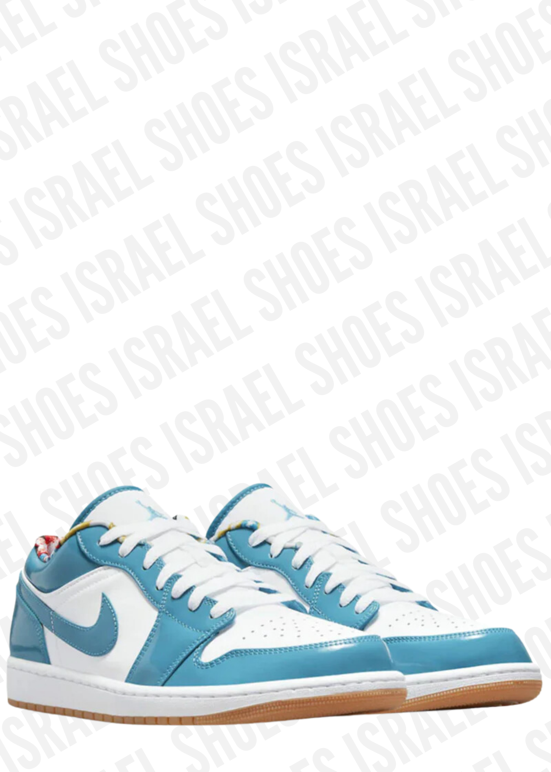 Air Jordan 1 Low "Barcelona Cyber Teal" sneakers