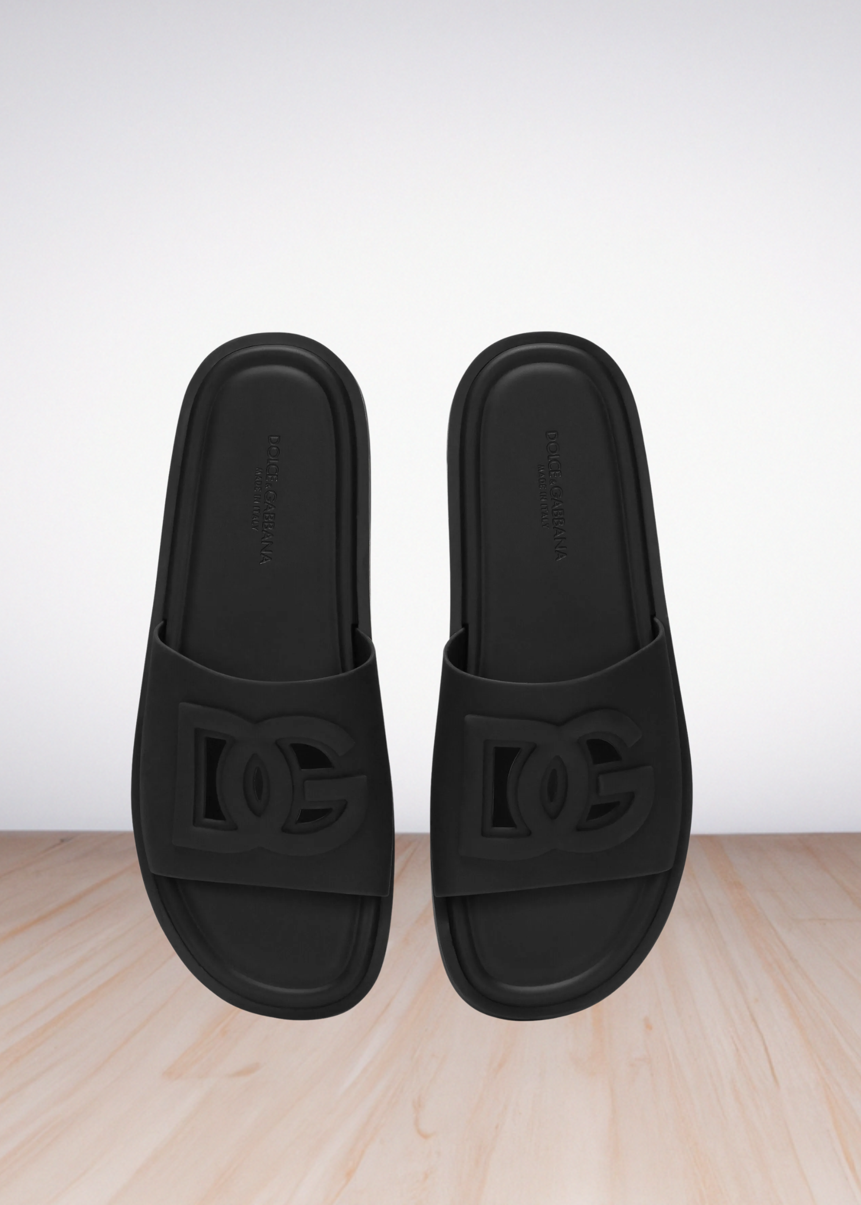 logo-embossed pool slides