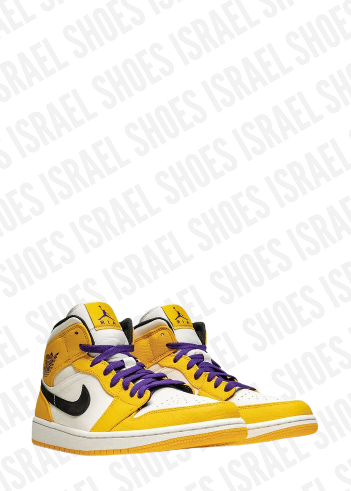 Air Jordan 1 Mid SE "'Lakers' GS University Gold" sneakers