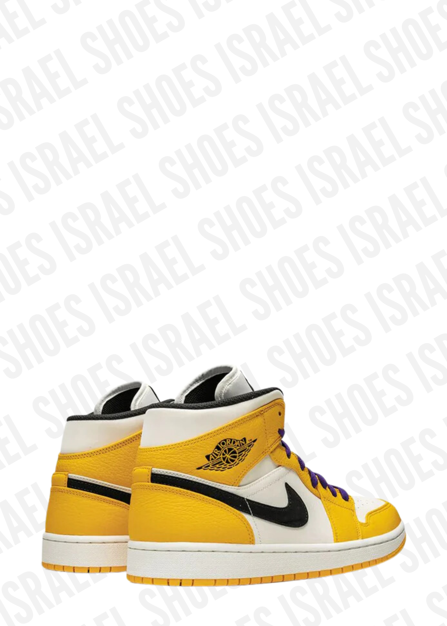 Air Jordan 1 Mid SE "'Lakers' GS University Gold" sneakers