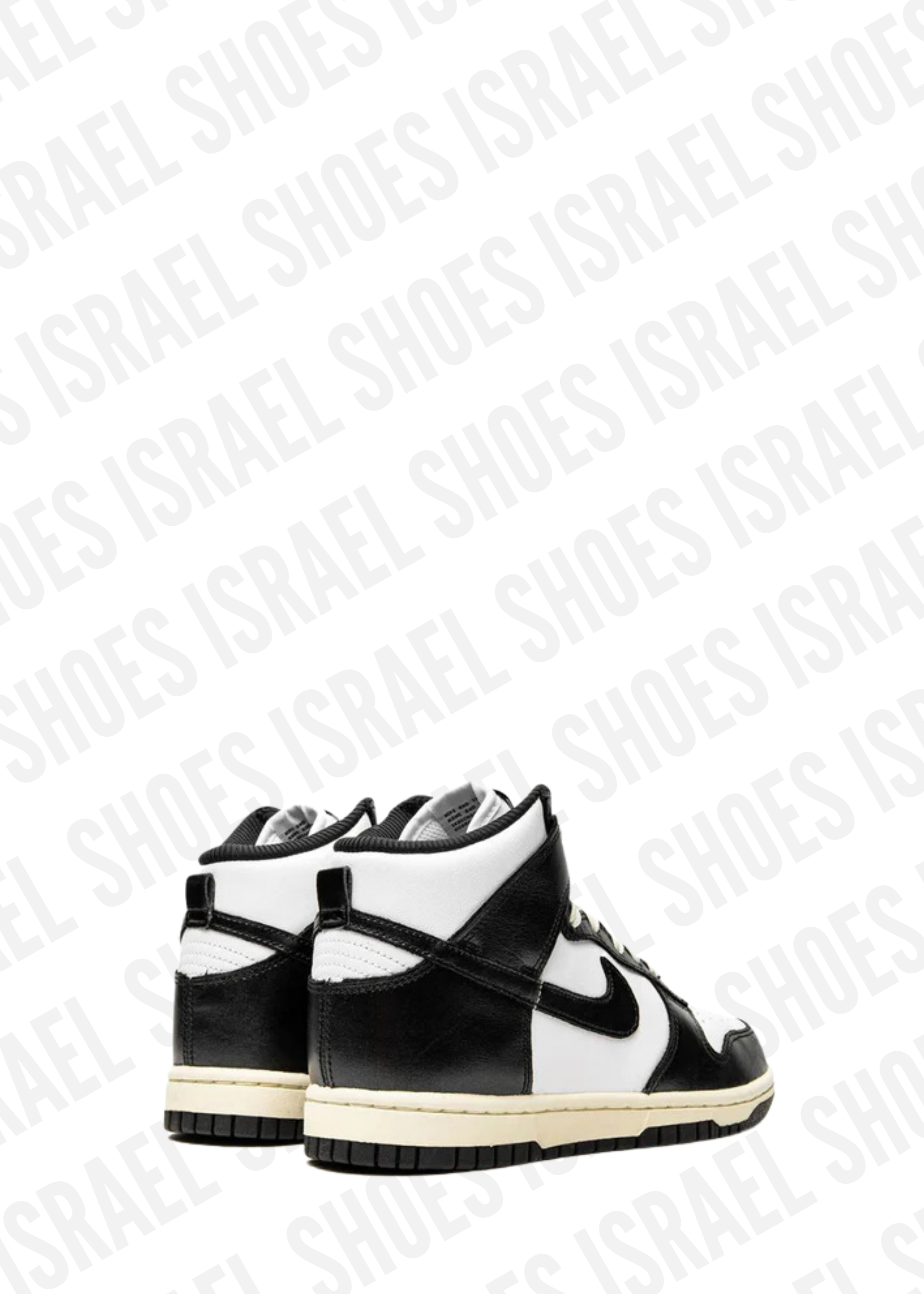 Dunk High "Vintage Black" sneakers