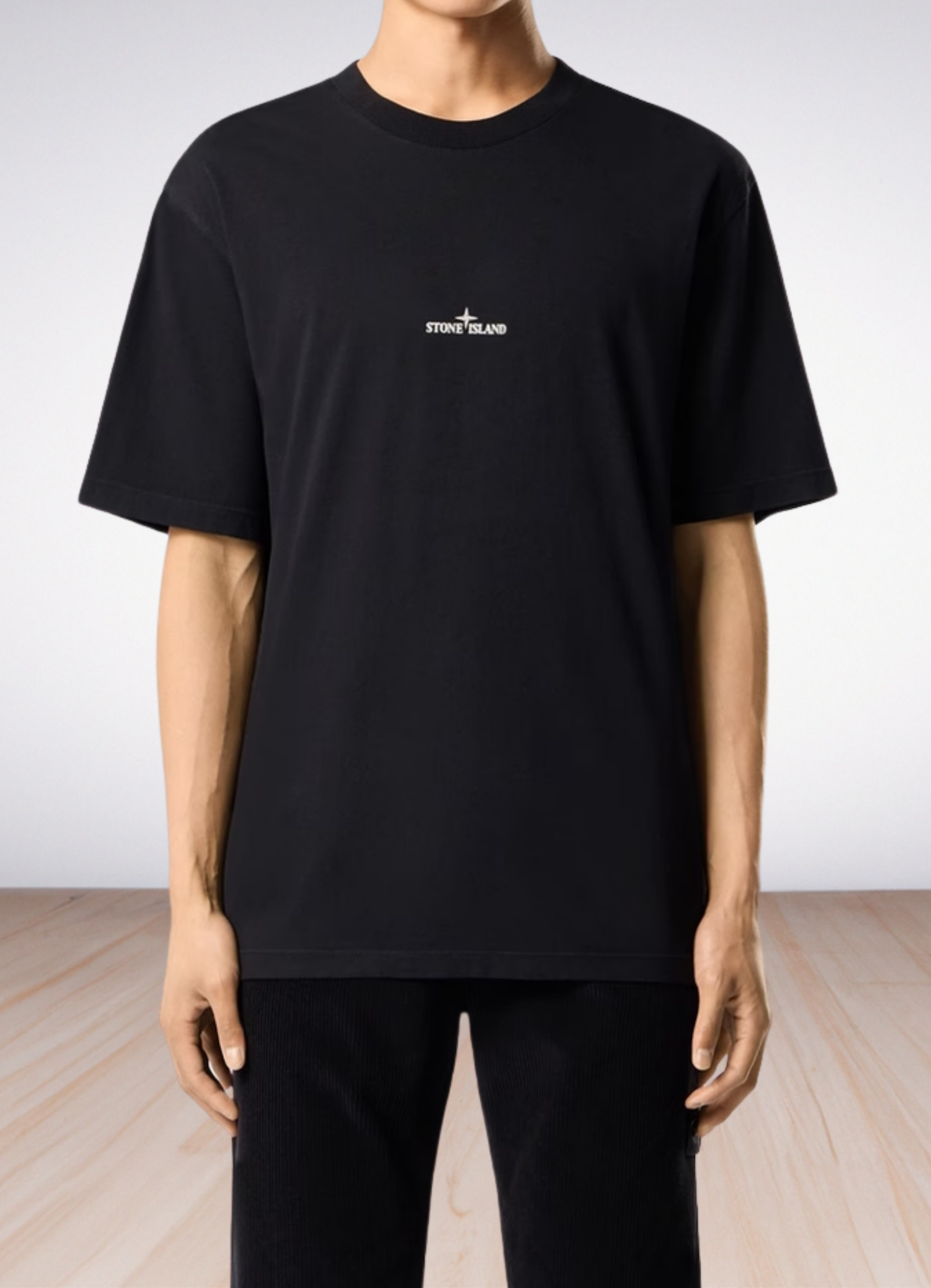 slogan-print cotton T-shirt