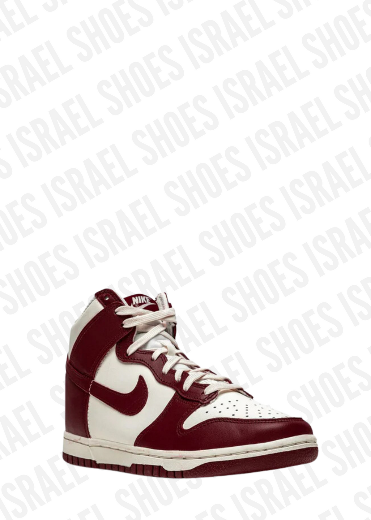 Dunk High "Team Red" sneakers