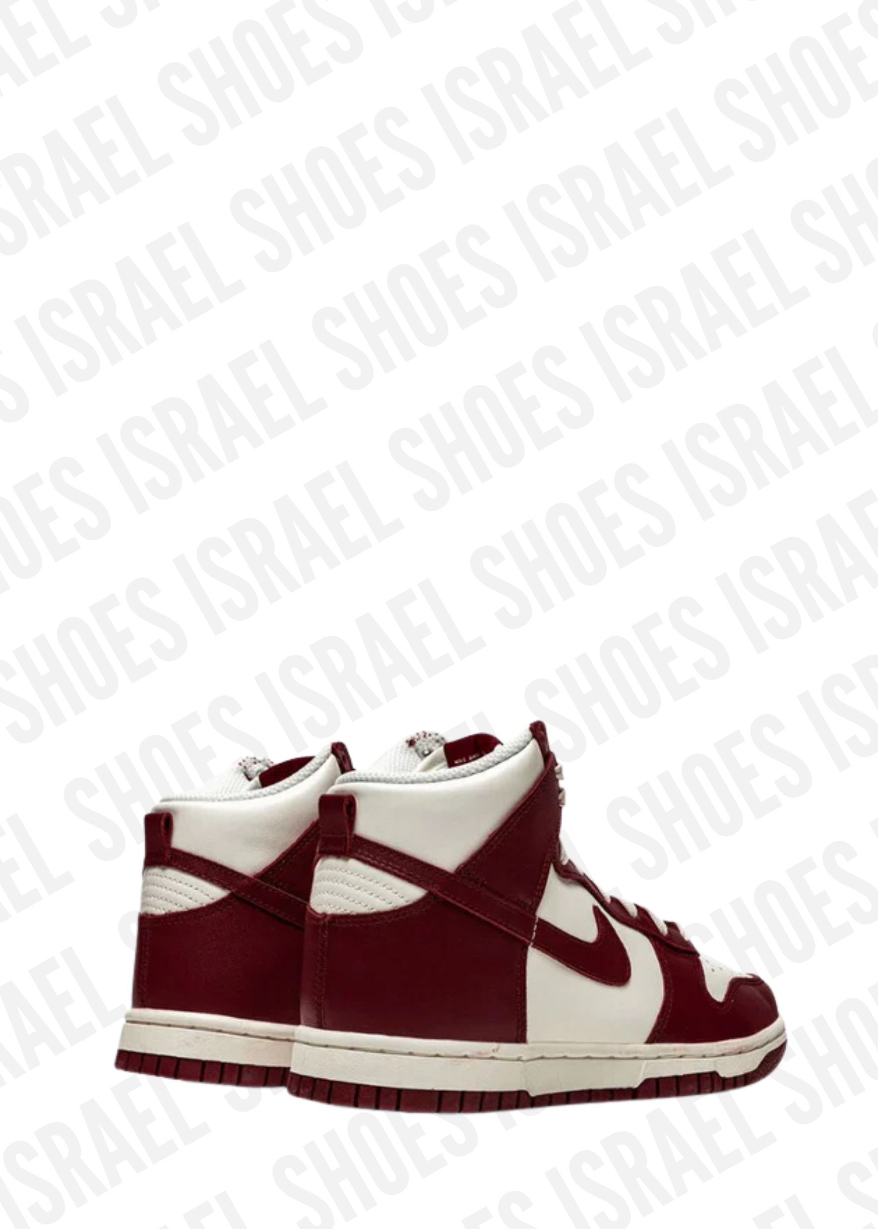 Dunk High "Team Red" sneakers