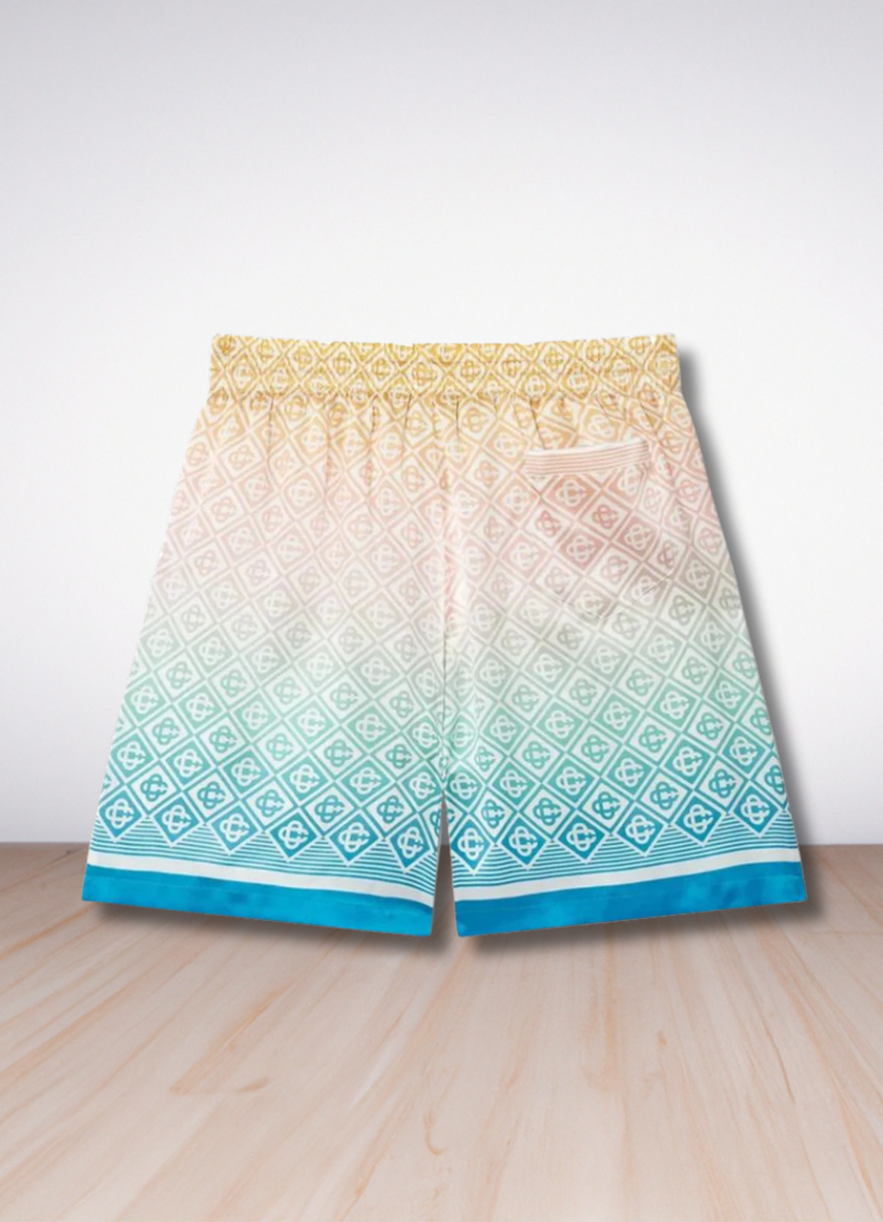 Gradient Monogram deck shorts בגד ים