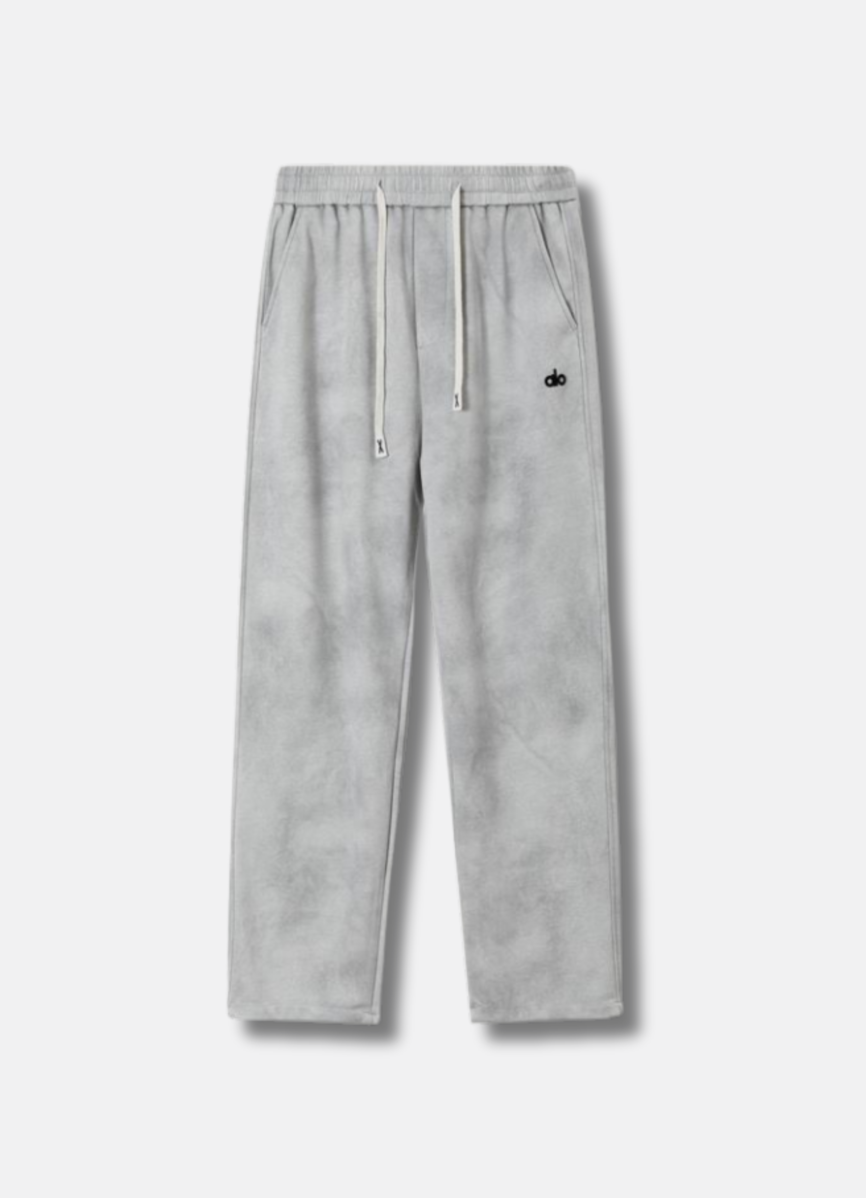 Logo embroider long pants