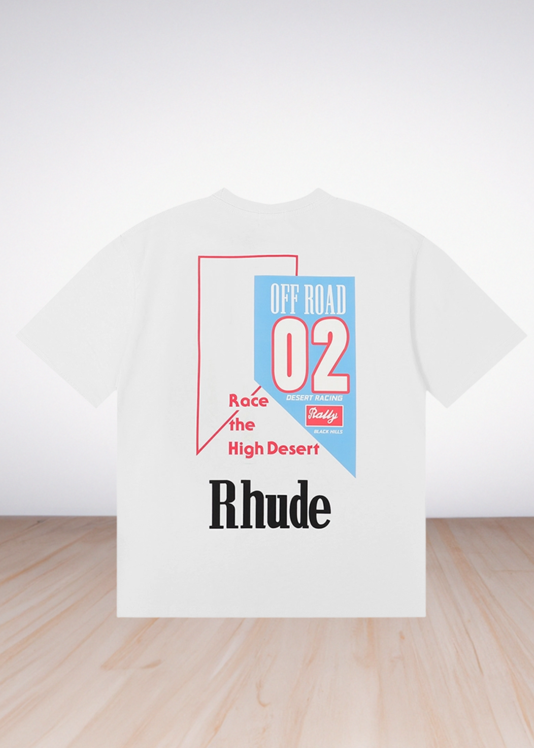 Logo Print T shirt White