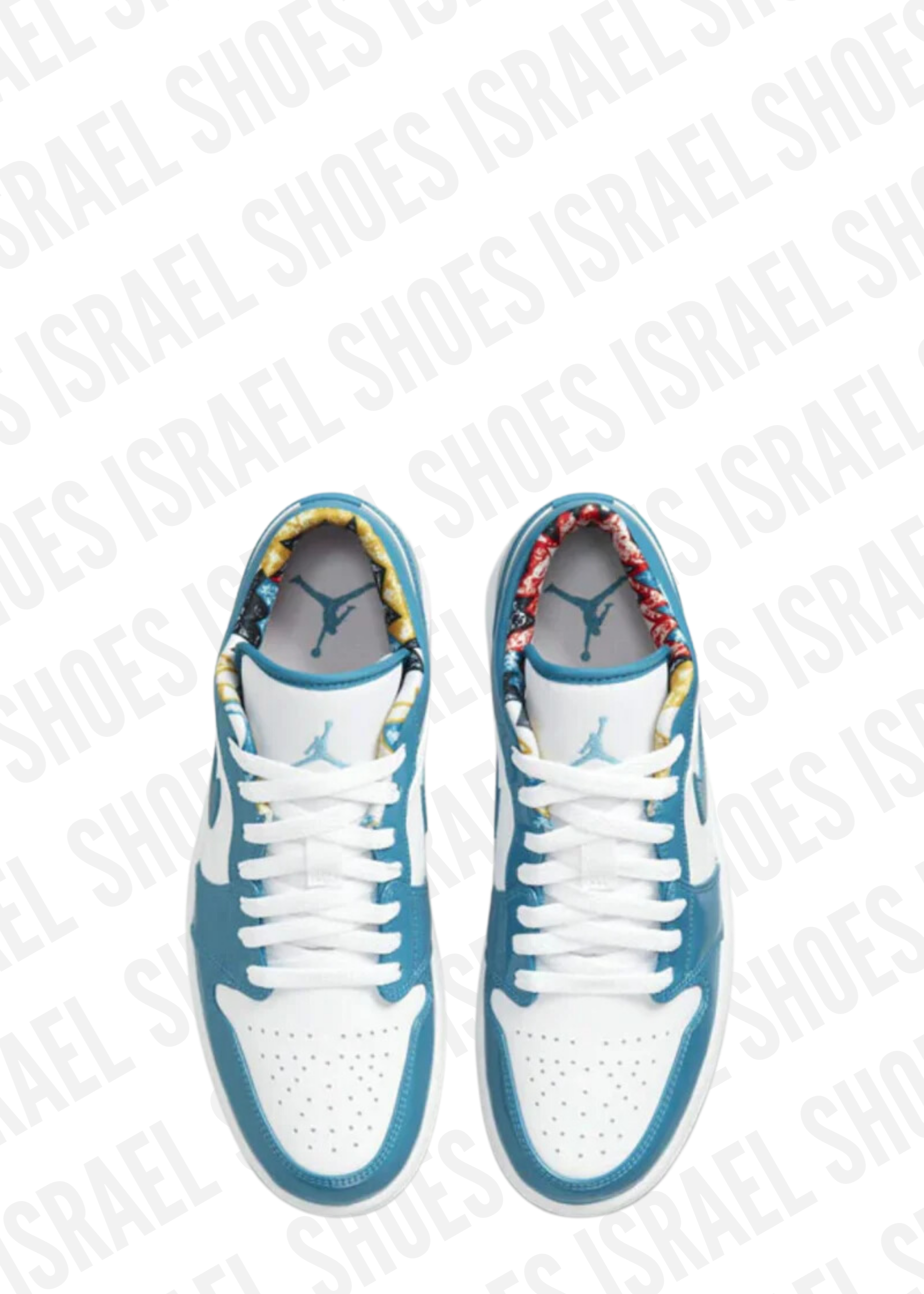 Air Jordan 1 Low "Barcelona Cyber Teal" sneakers