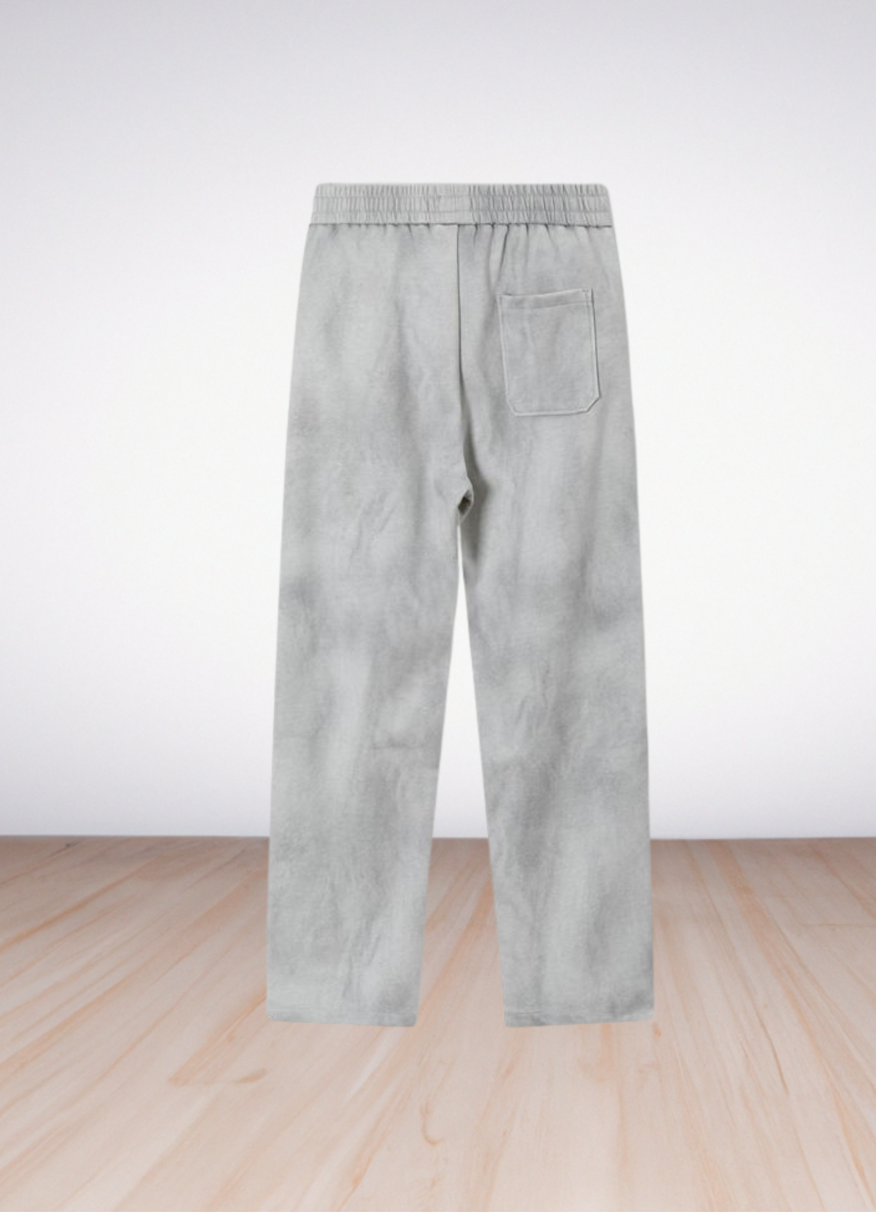 Logo embroider long pants