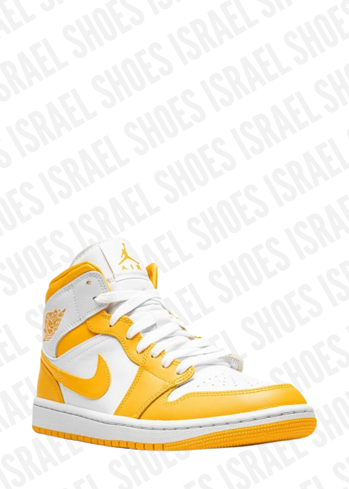 Jordan 1 Mid sneakers "White / University Gold"