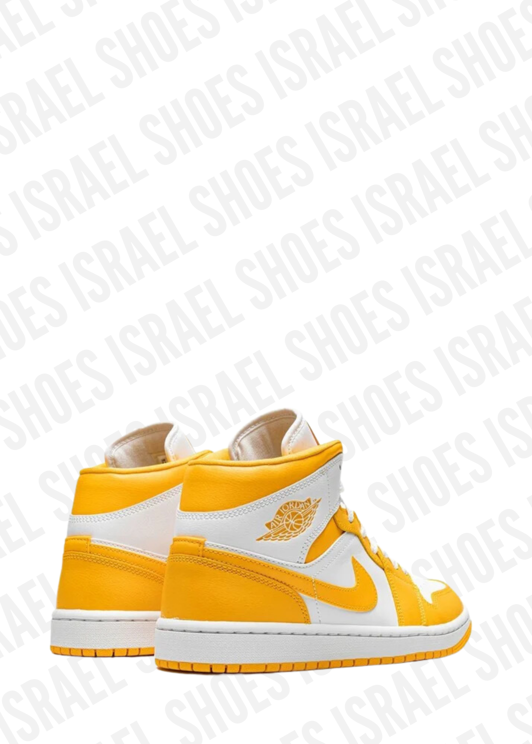 Jordan 1 Mid sneakers "White / University Gold"