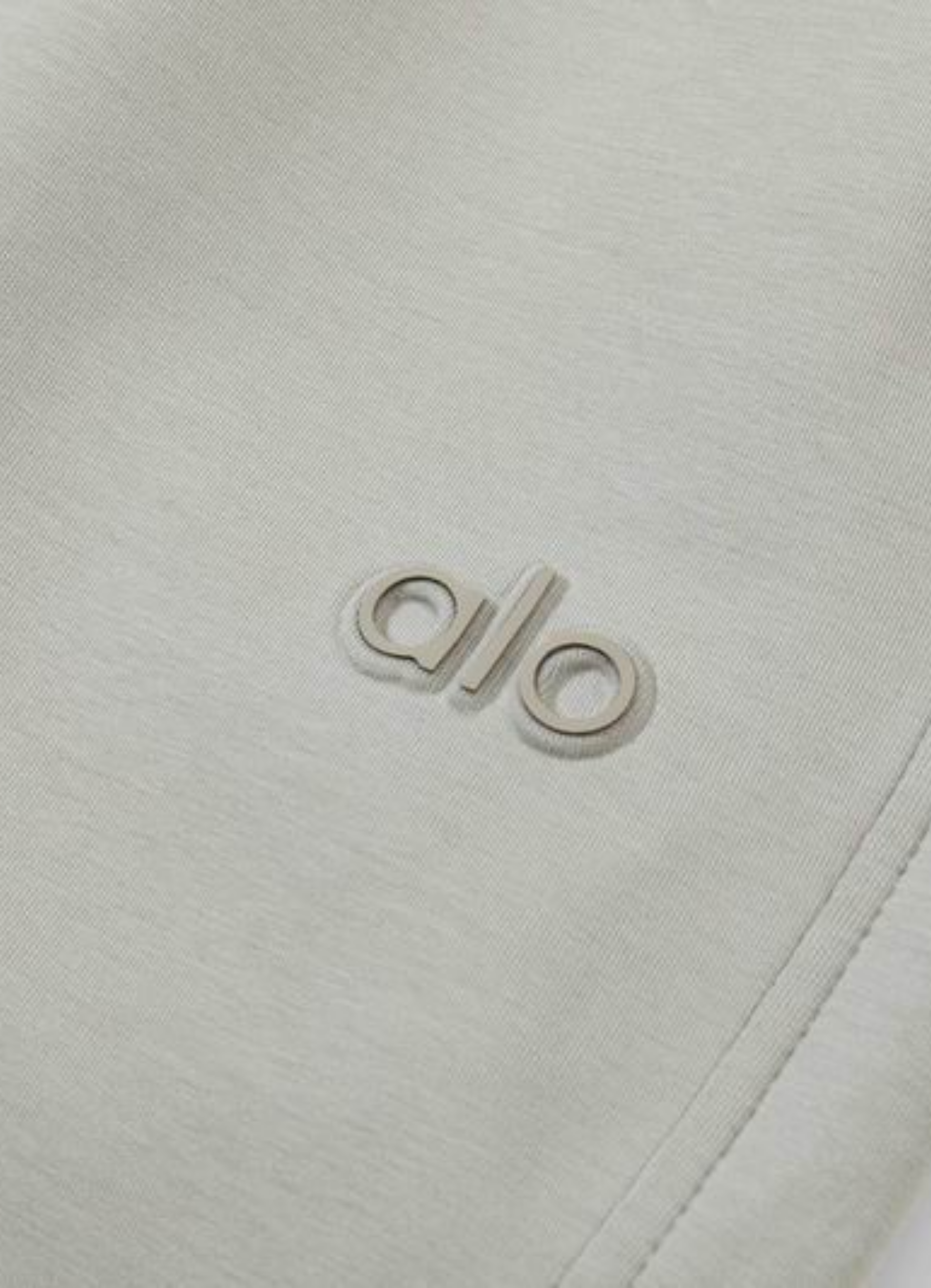 Logo embroider long pants