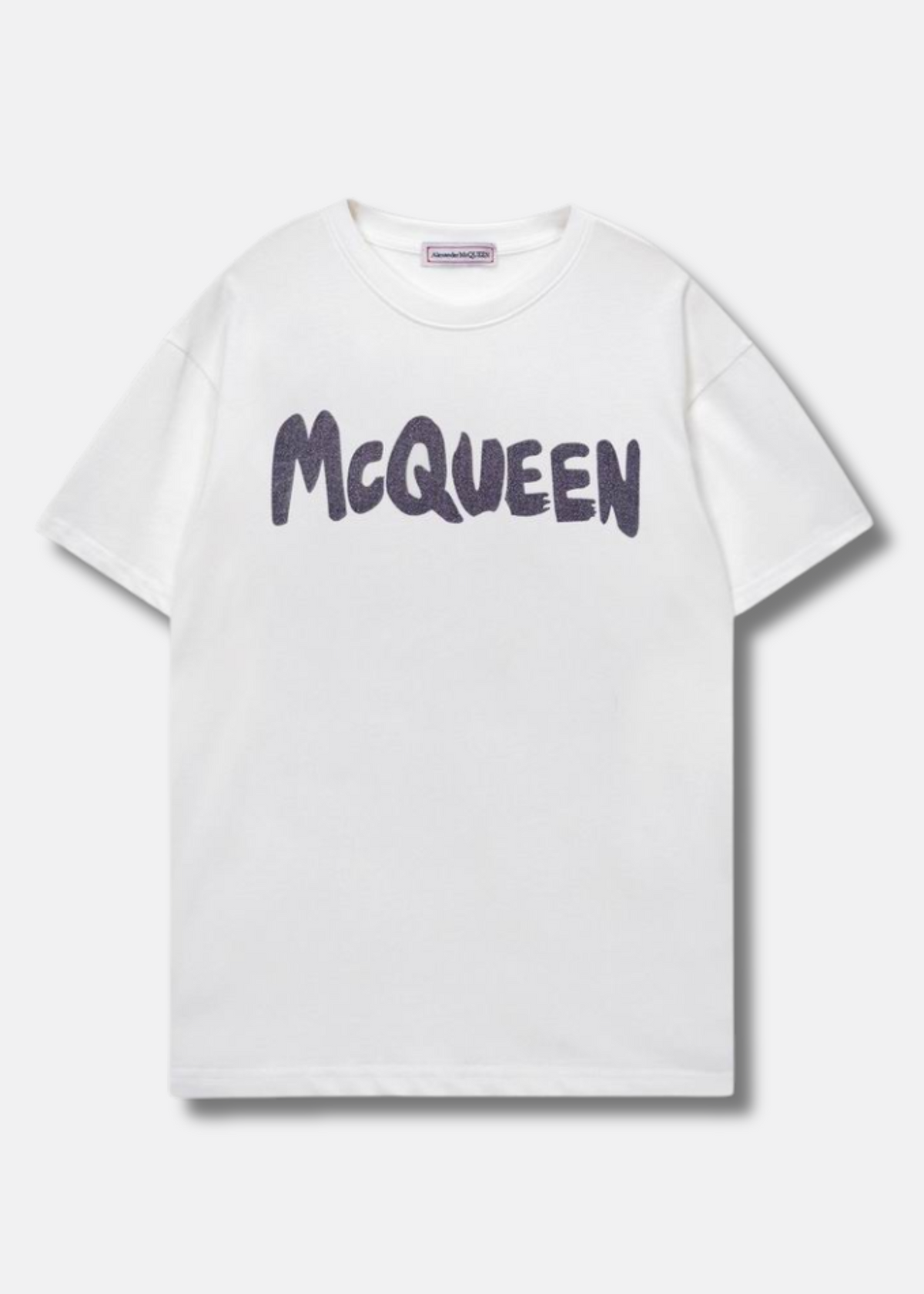 logo Print T shirt White