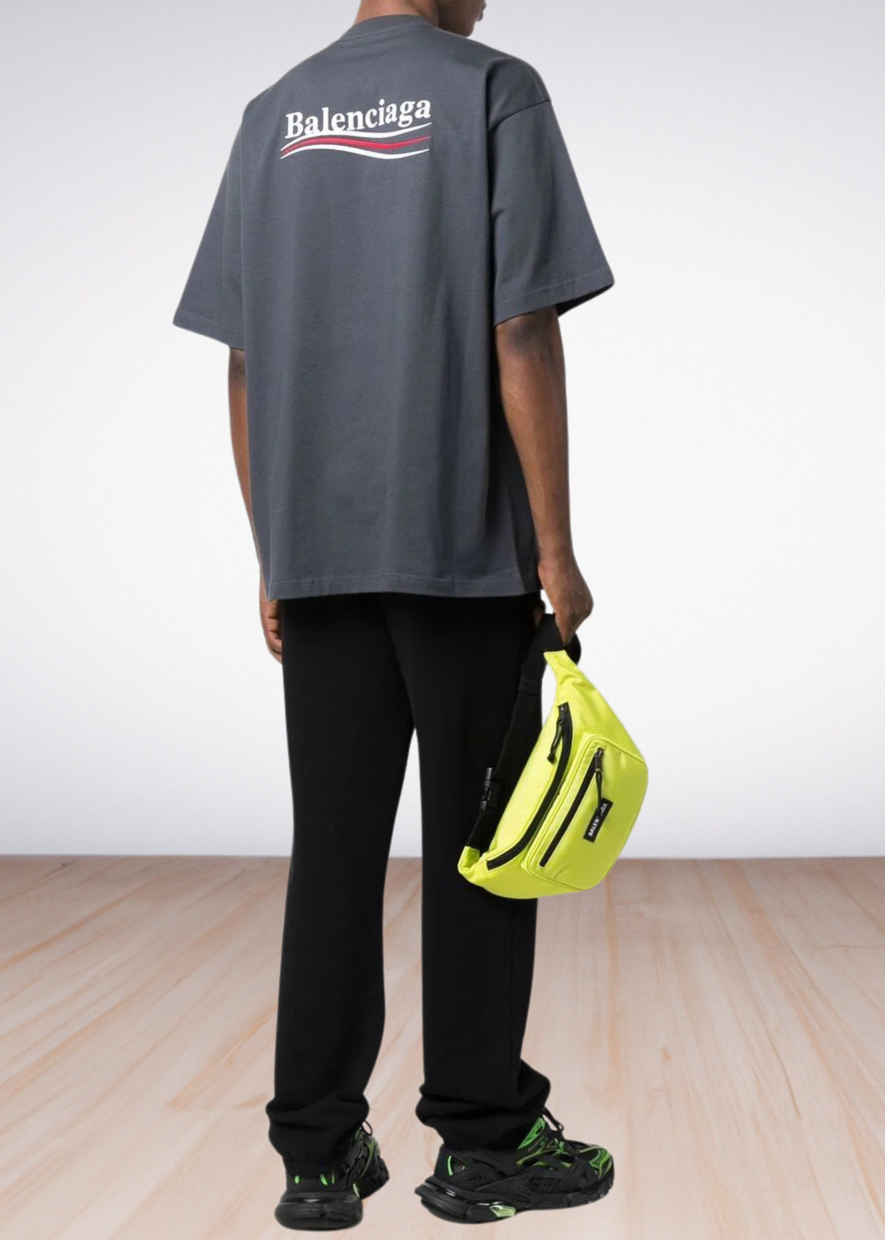 Logo Print oversized t shirt Fit