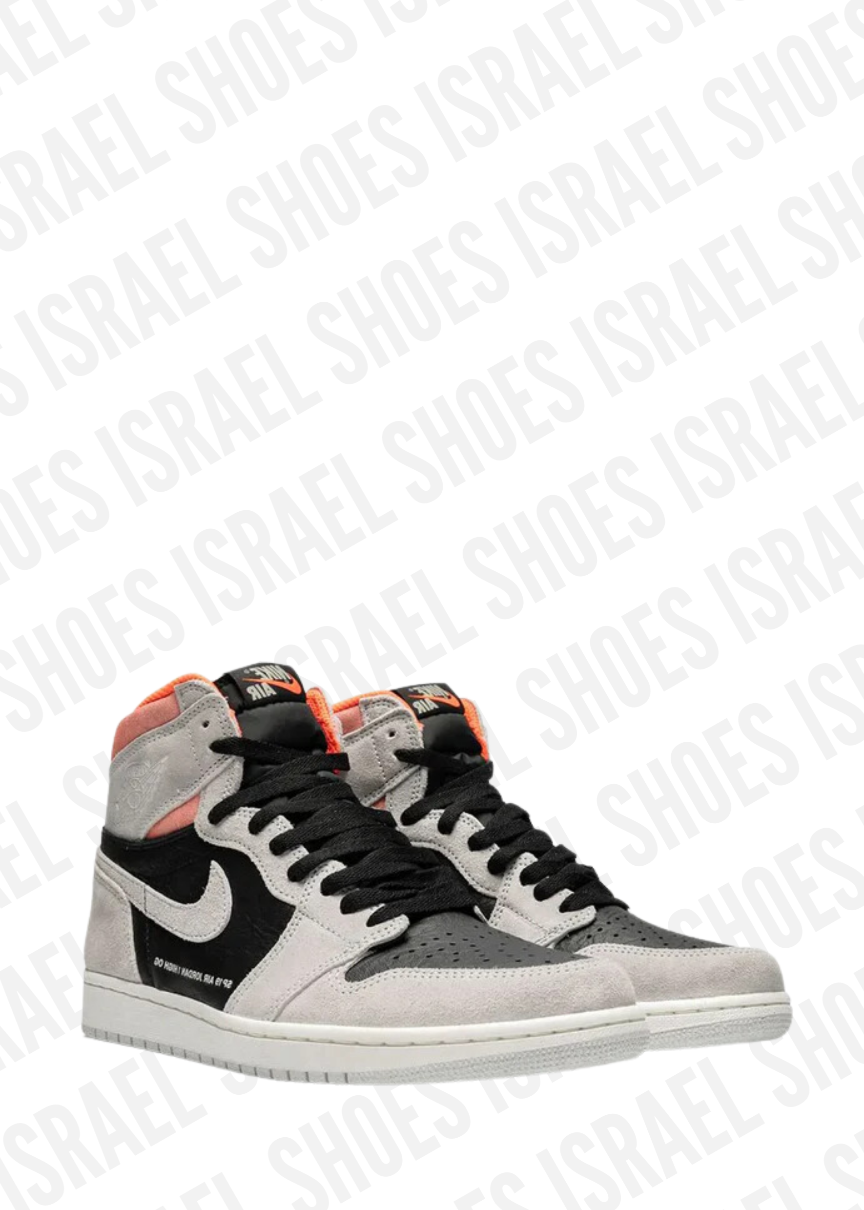 Air Jordan 1 Retro High neutral "Grey/Hyper crimson"