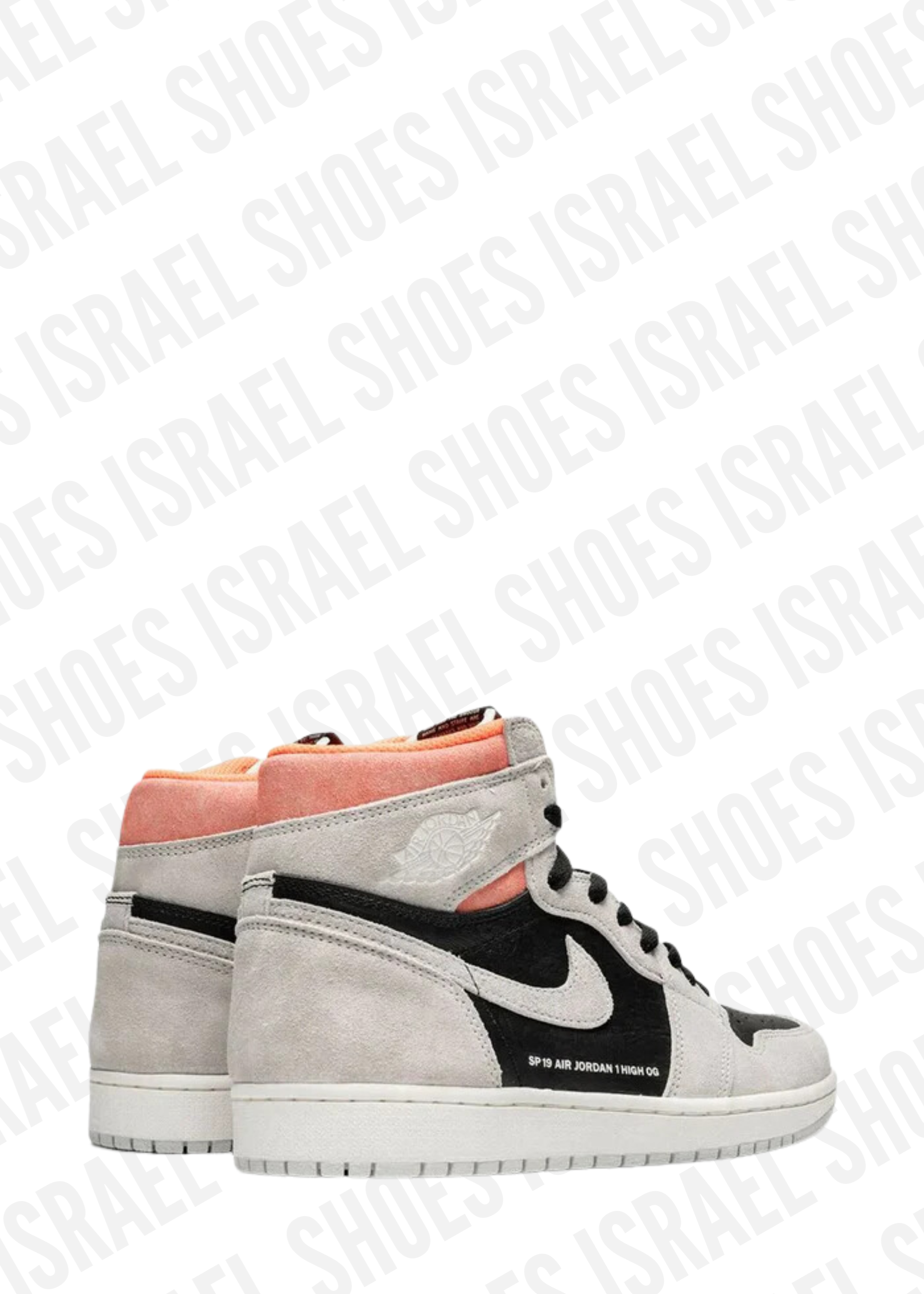 Air Jordan 1 Retro High neutral "Grey/Hyper crimson"