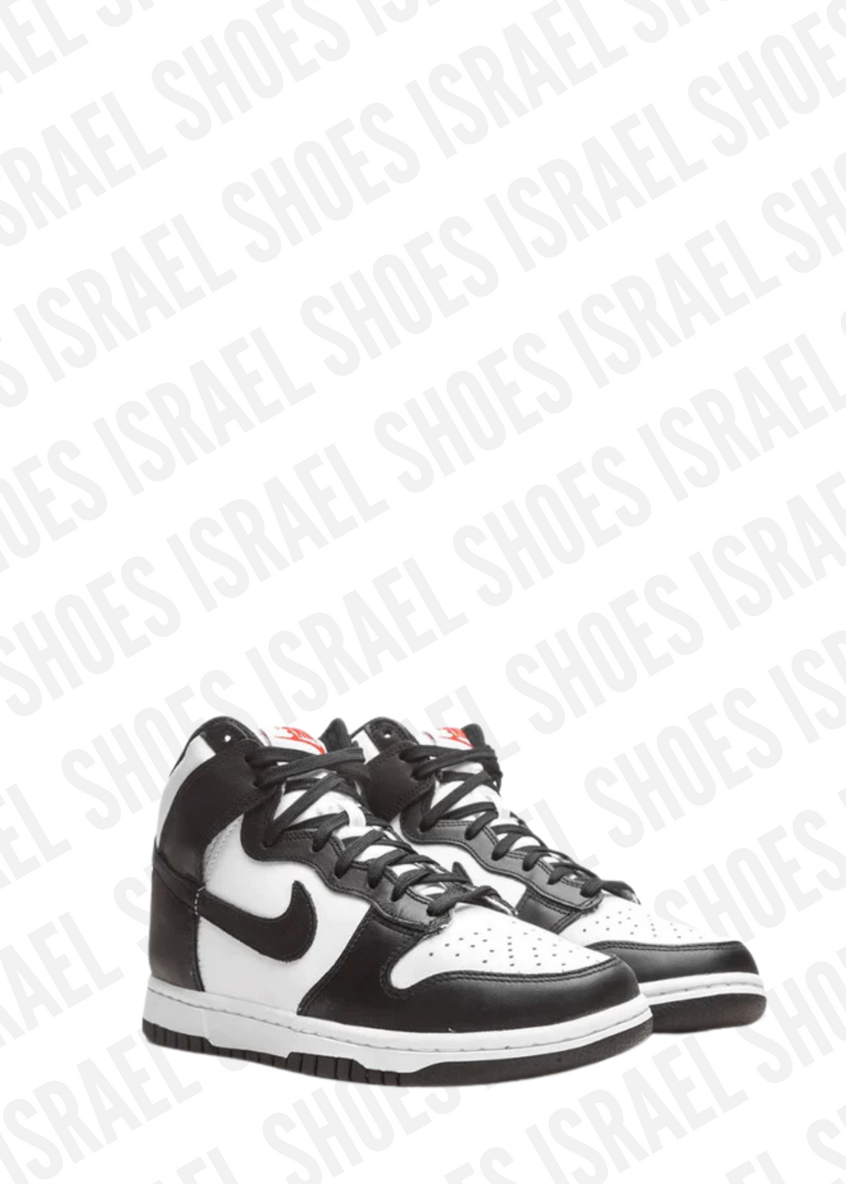 Dunk High retro White Black sneakers