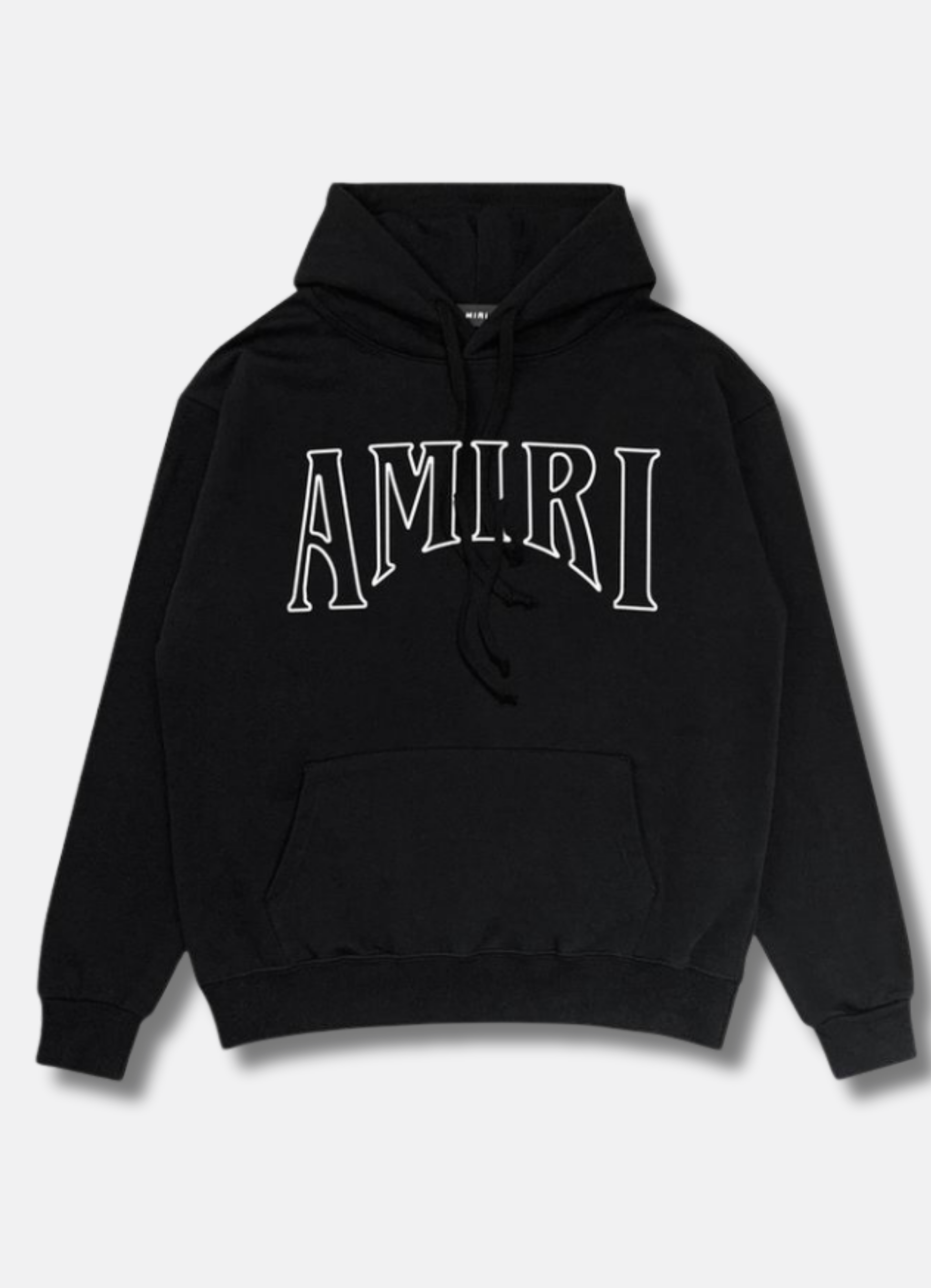 Logo print Hoodie Black
