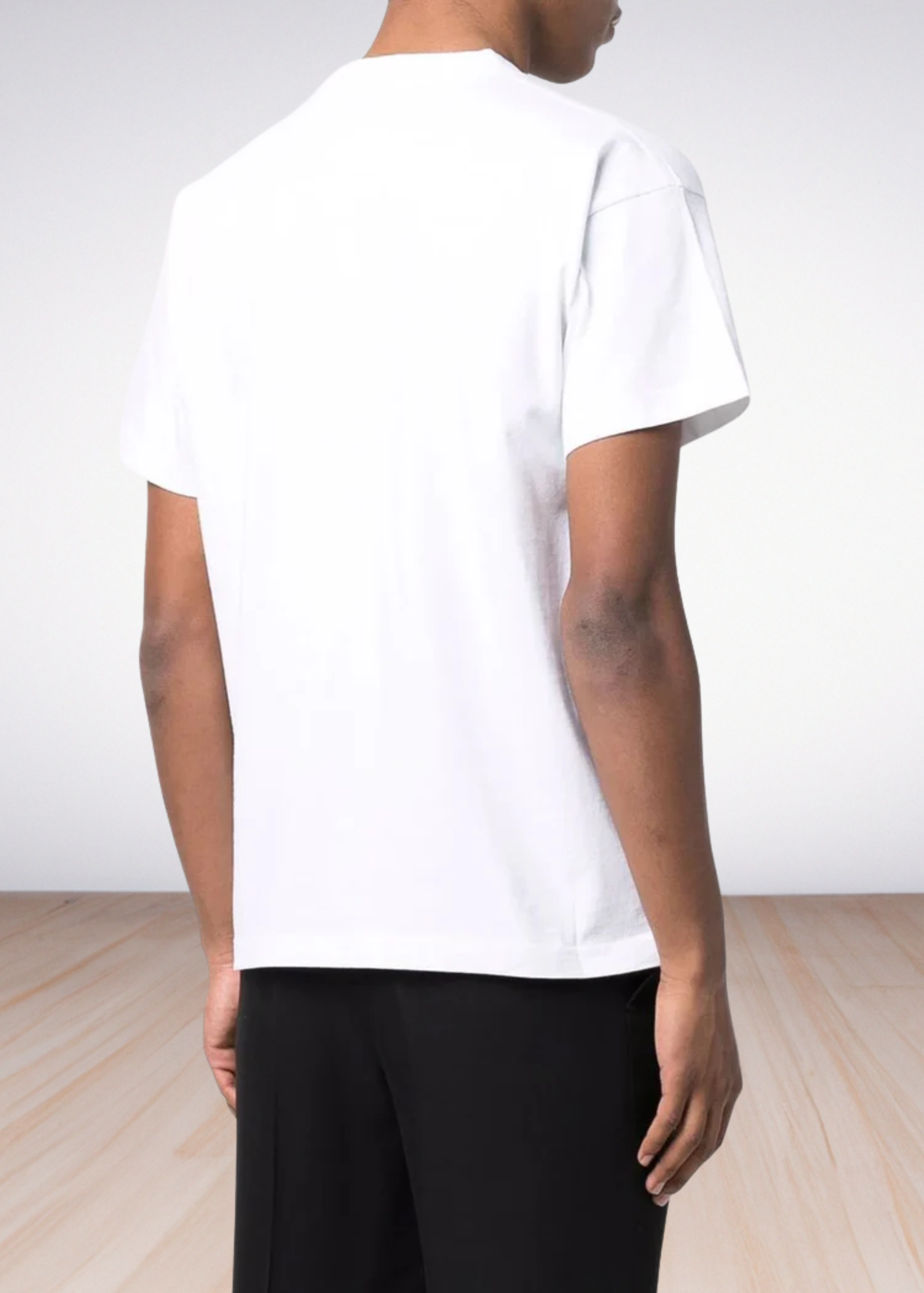 graffiti-print cotton T-shirt