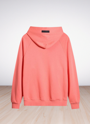 Logo graphic-print hoodie