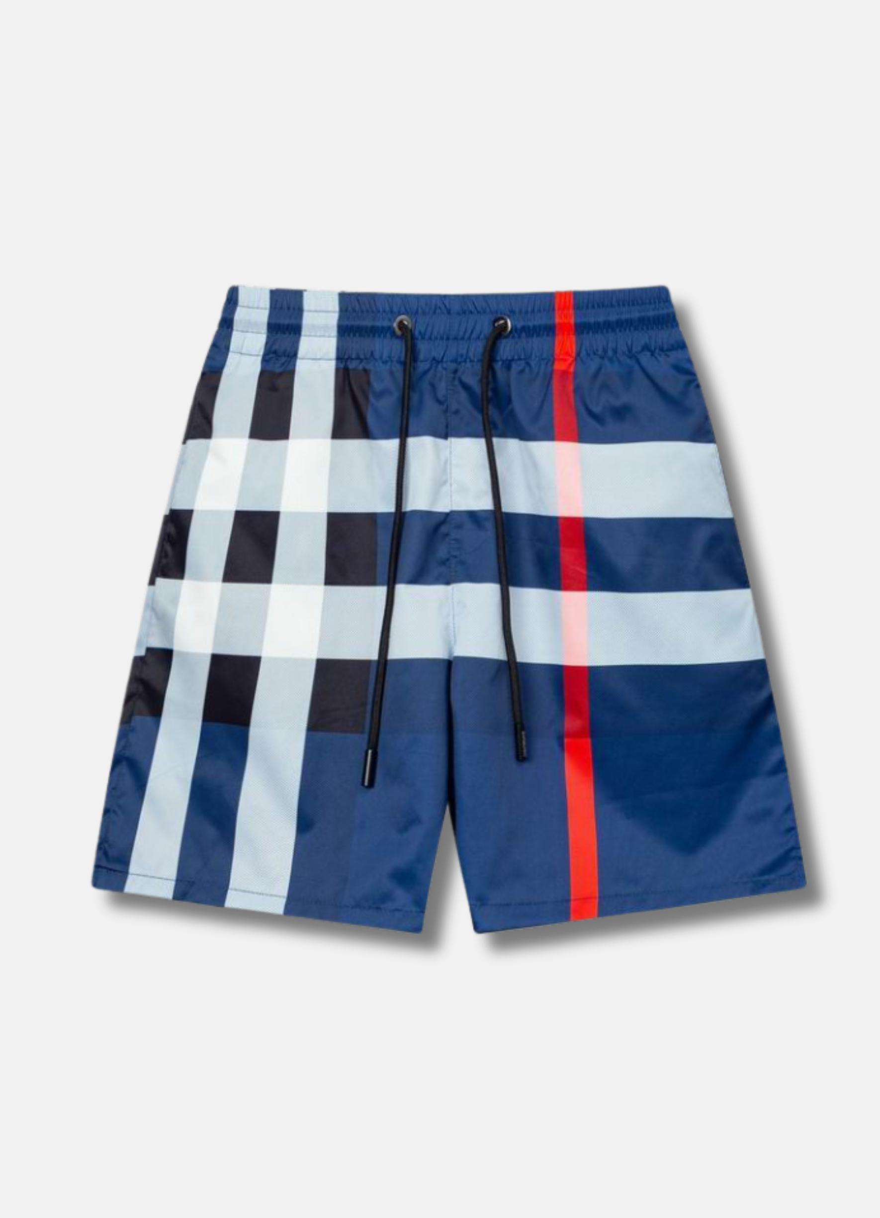 Men's Check Swim Shorts בגד ים