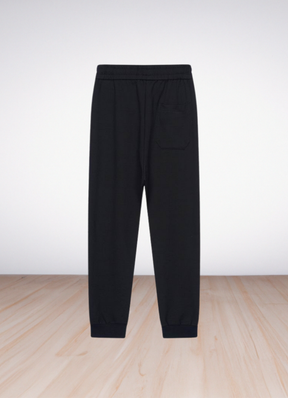 מכנסי טרנינג Casablanca בצבע לבן עם הדפס לוגו צבעוני – מכנסיים ארוכים