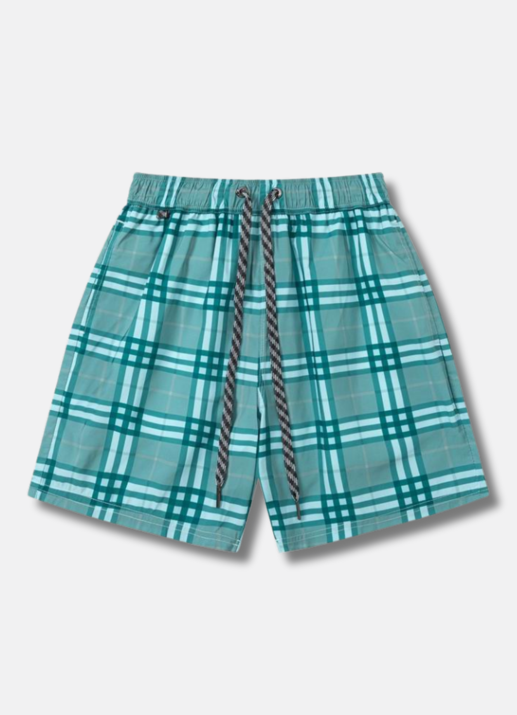 Men's Check Swim Shorts בגד ים