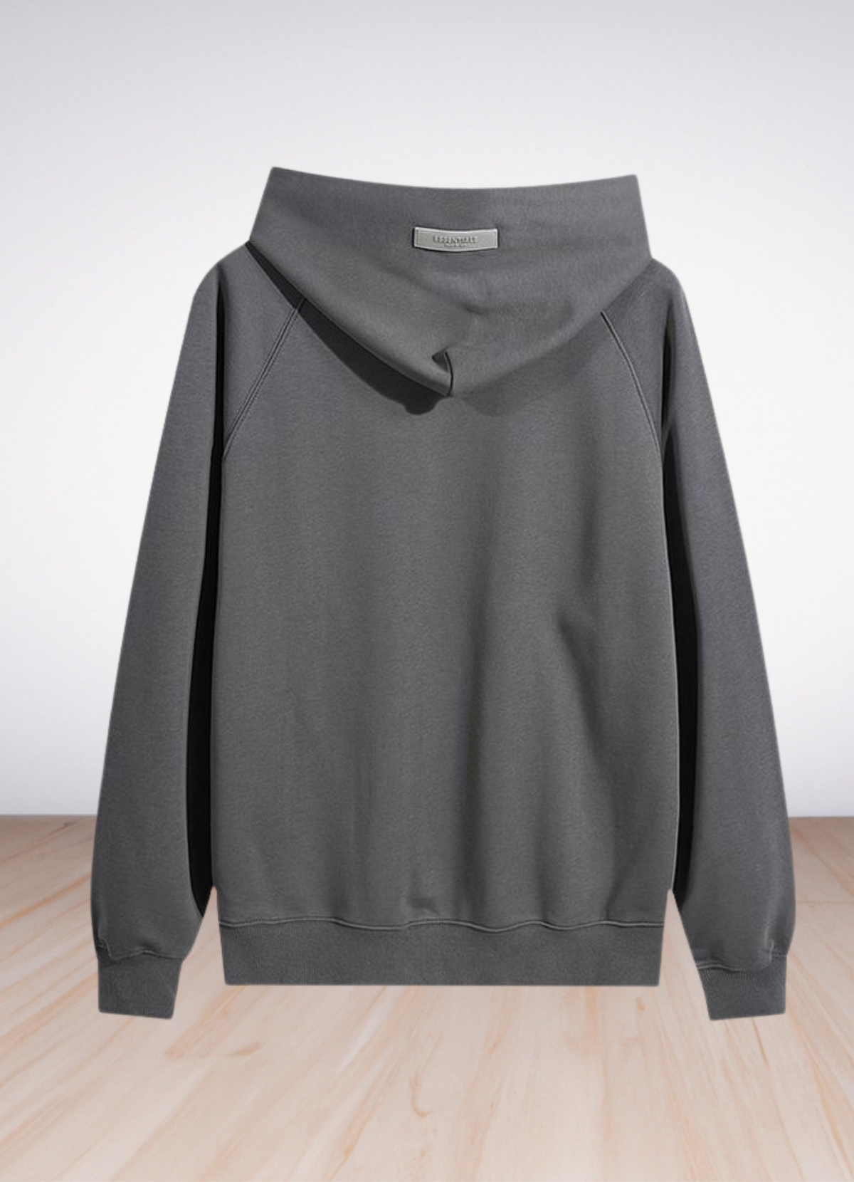 Logo graphic-print hoodie