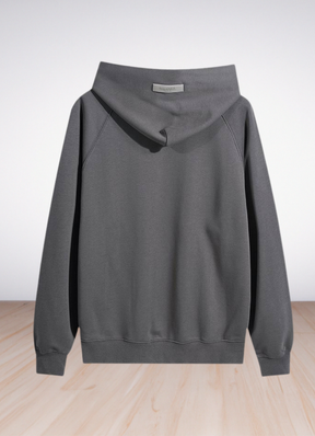 Logo graphic-print hoodie