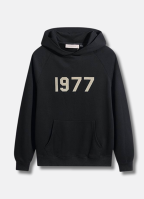 Logo graphic-print hoodie