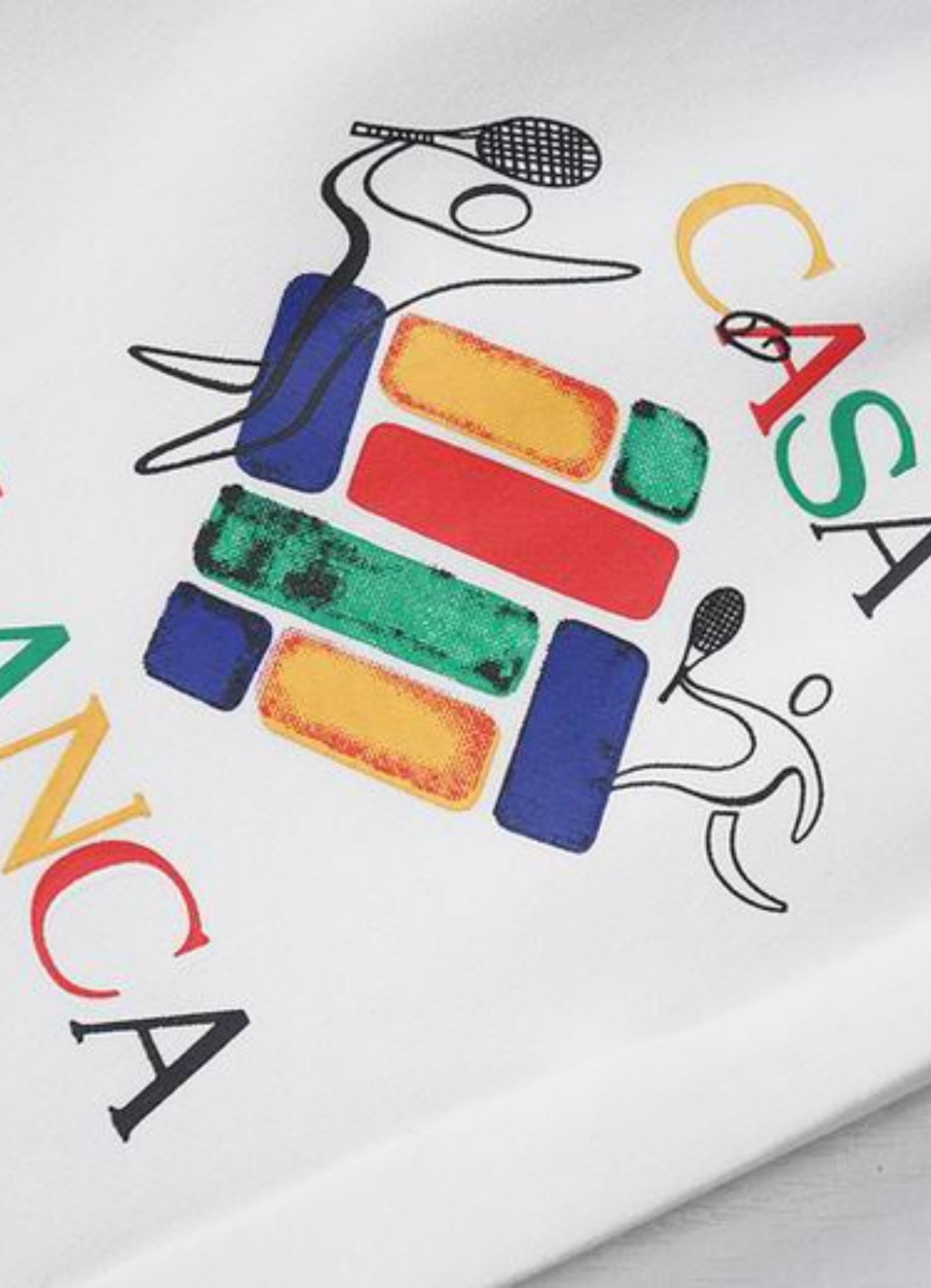 Logo print long pants