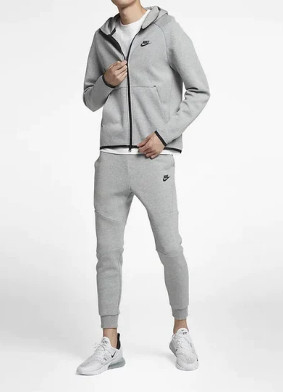 חליפת נייק טק – Nike Tech Tracksuit Gray