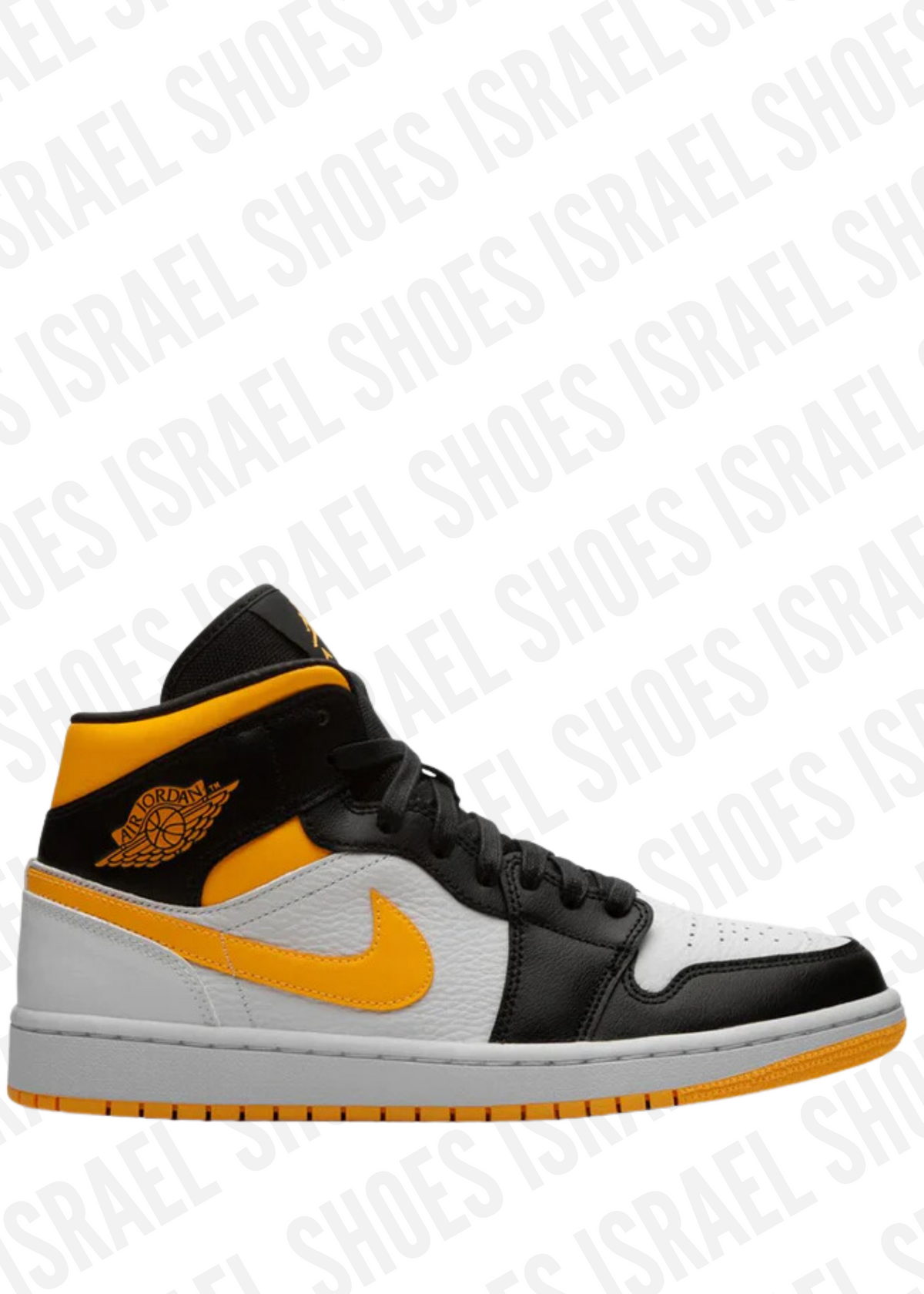 Air Jordan 1 Mid "White Laser Orange" sneakers