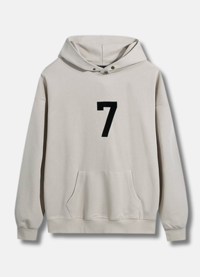 Logo graphic-print hoodie 7