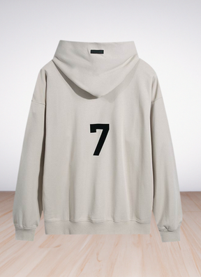 Logo graphic-print hoodie 7