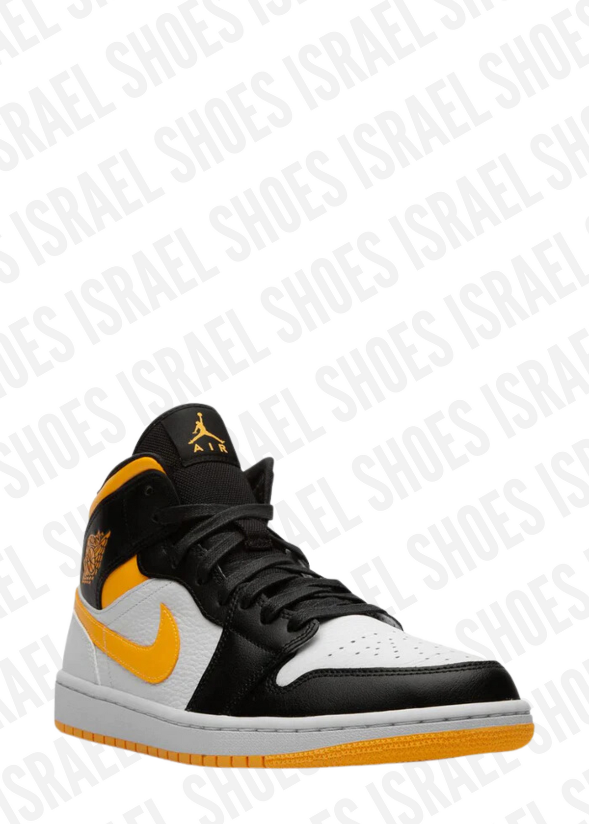Air Jordan 1 Mid "White Laser Orange" sneakers