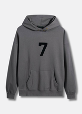 Logo graphic-print hoodie