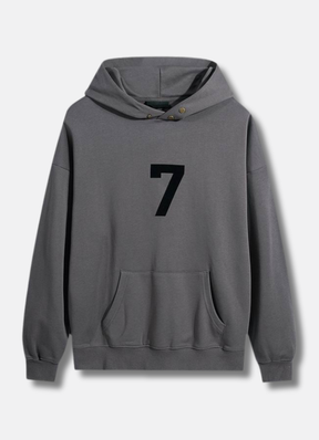 Logo graphic-print hoodie