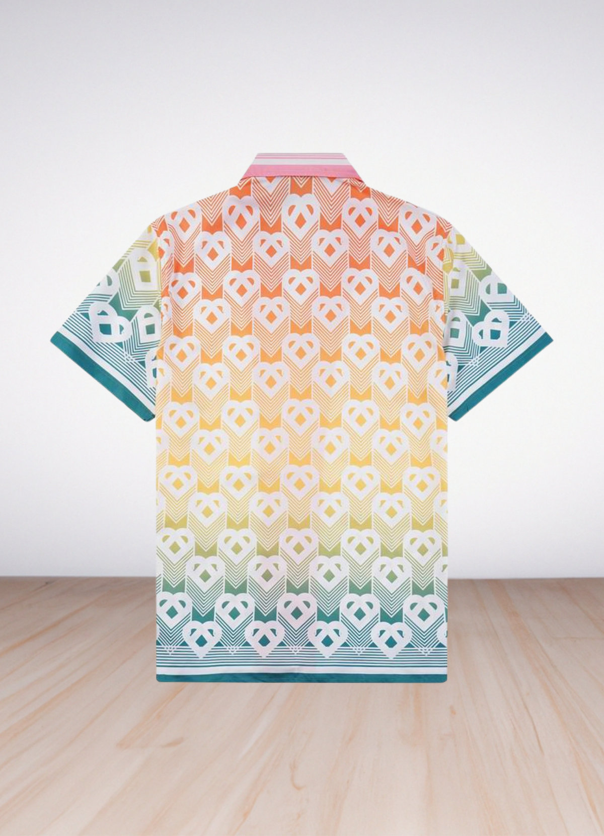 Short-Sleeve Silk Shirt