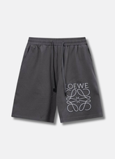 Logo Print Shorts Pants