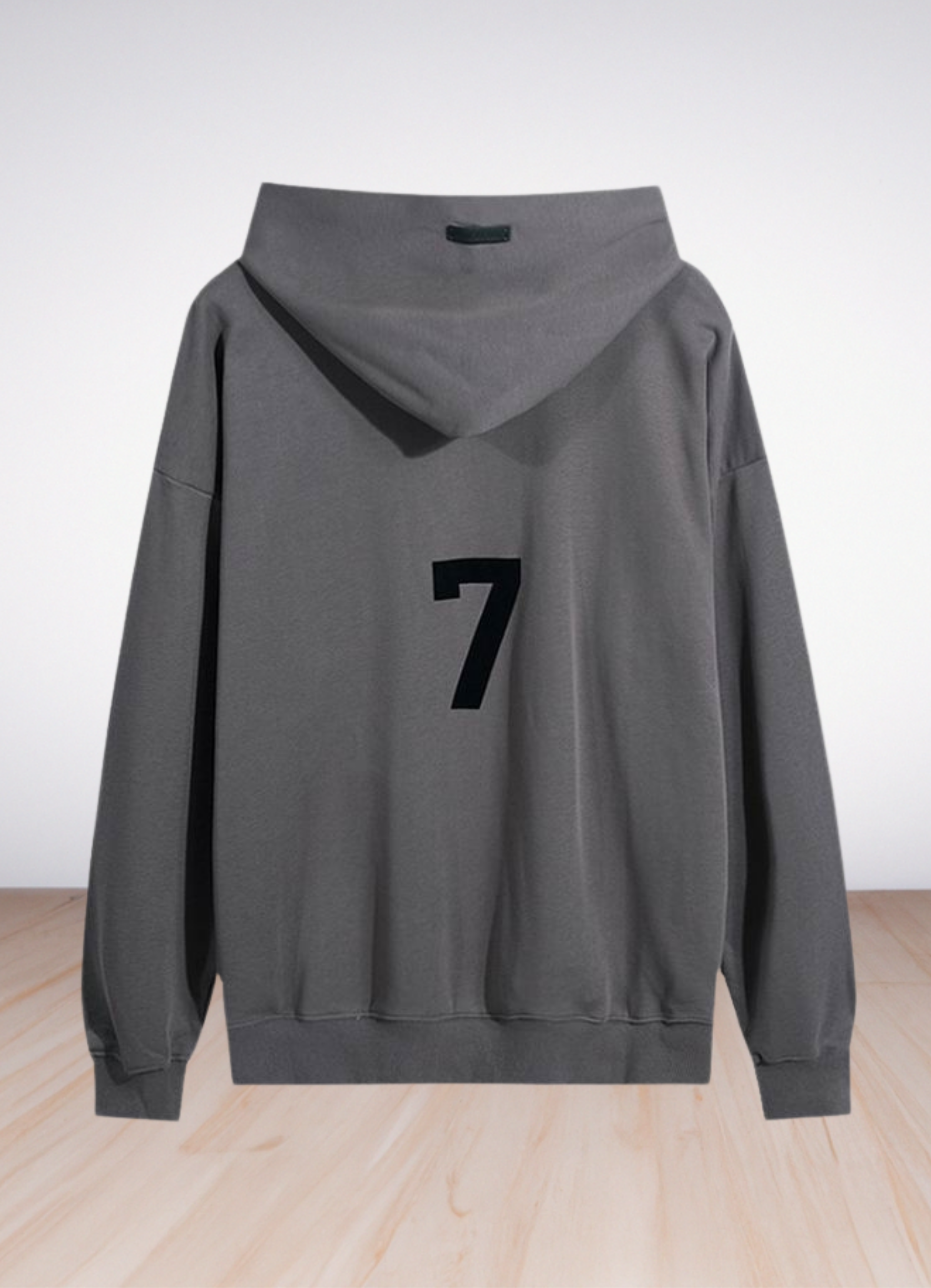 Logo graphic-print hoodie