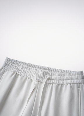 Logo print long pants