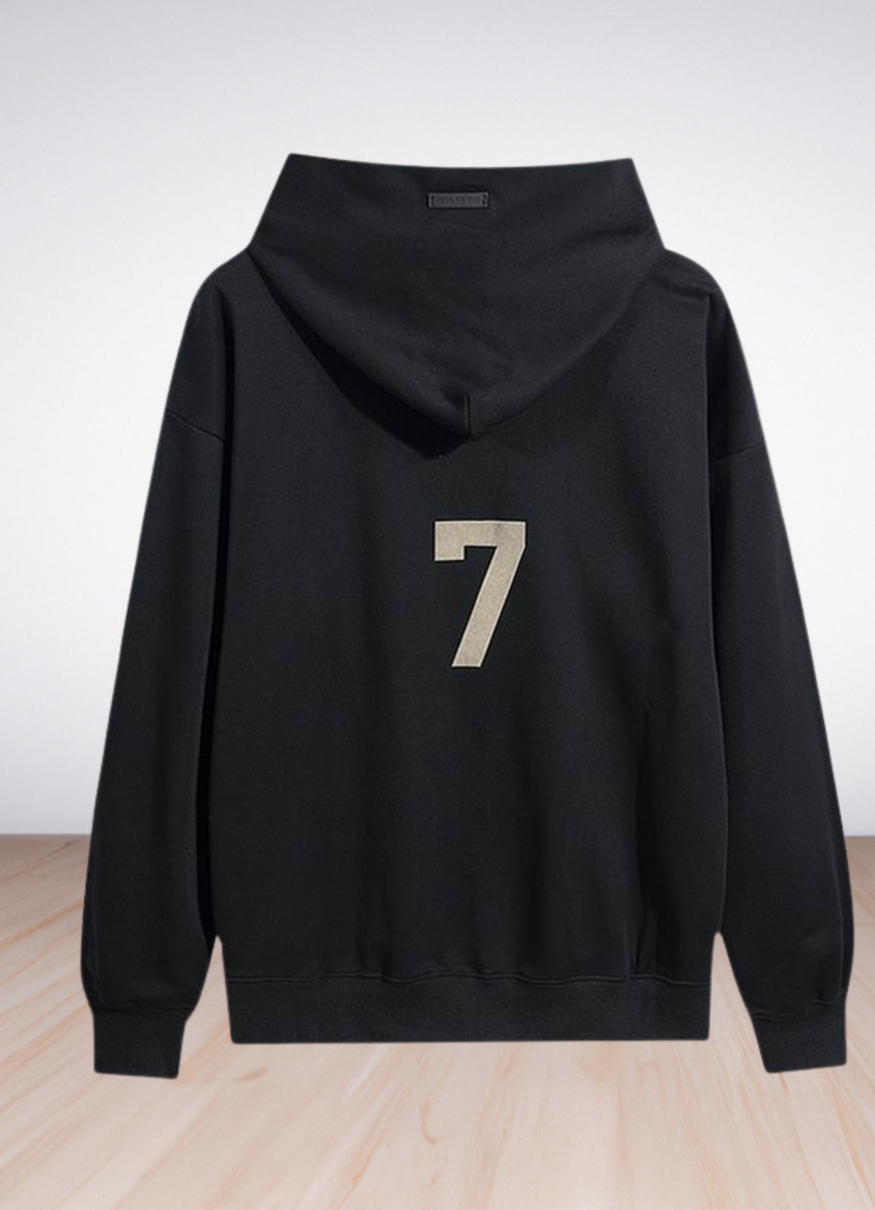 Logo graphic-print hoodie