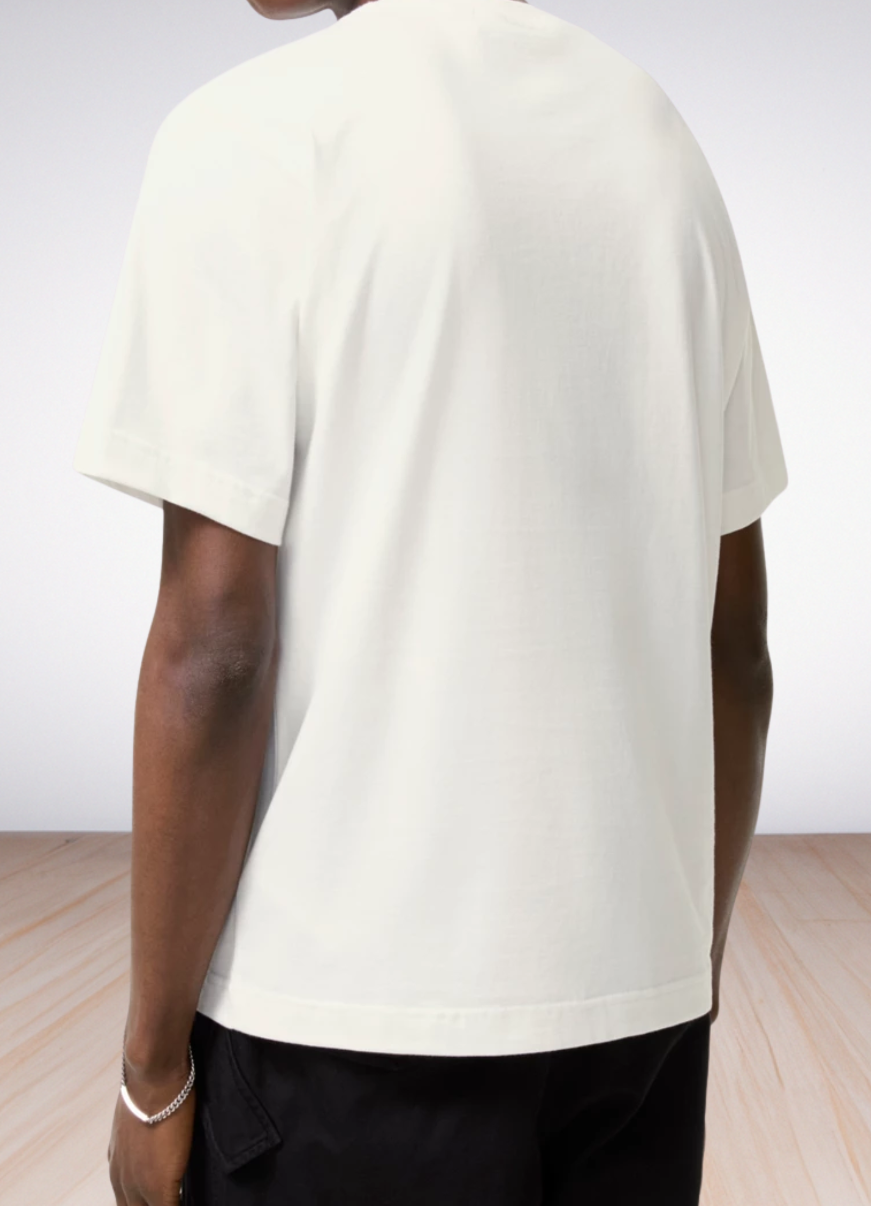 Check Flag Cotton T-shirt